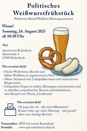 Politisches Weißwurstfrühstück